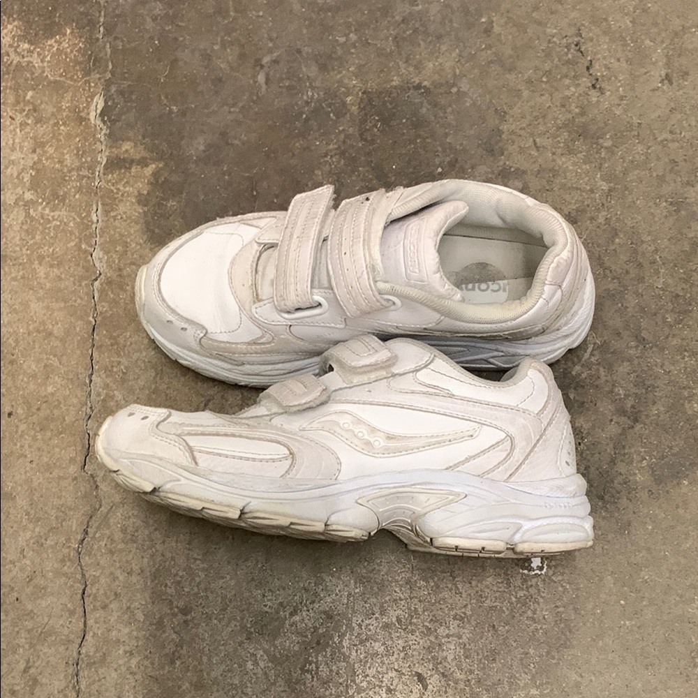 Saucony grid white chunky sneakers